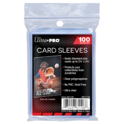 Ultra PRO Card Sleeves Cl2 5/8"x3 5/8"