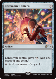 Chromatic Lantern promo card