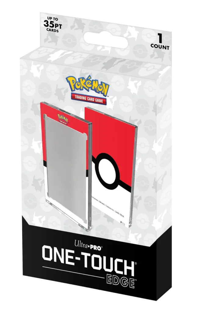 Ultra PRO ONE-TOUCH Edge - Poké Ball Printed Magnetic Card Holder