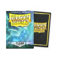 Dragon Shield - Clear - Matte Sleeves - Standard Size