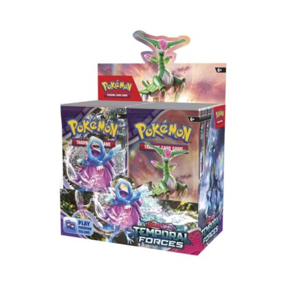 Pokémon TCG: Scarlet & Violet - Temporal Forces Booster Display