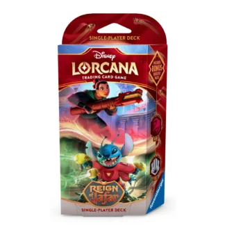 Disney Lorcana – Reign of Jafar (Set 8) – Single-Player Deck - Mulan & Stitch