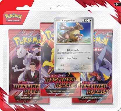 Pokémon TCG: Scarlet & Violet - Destined Rivals 3-Pack Blister (3 Booster Packs & 1 Foil Promo Card)