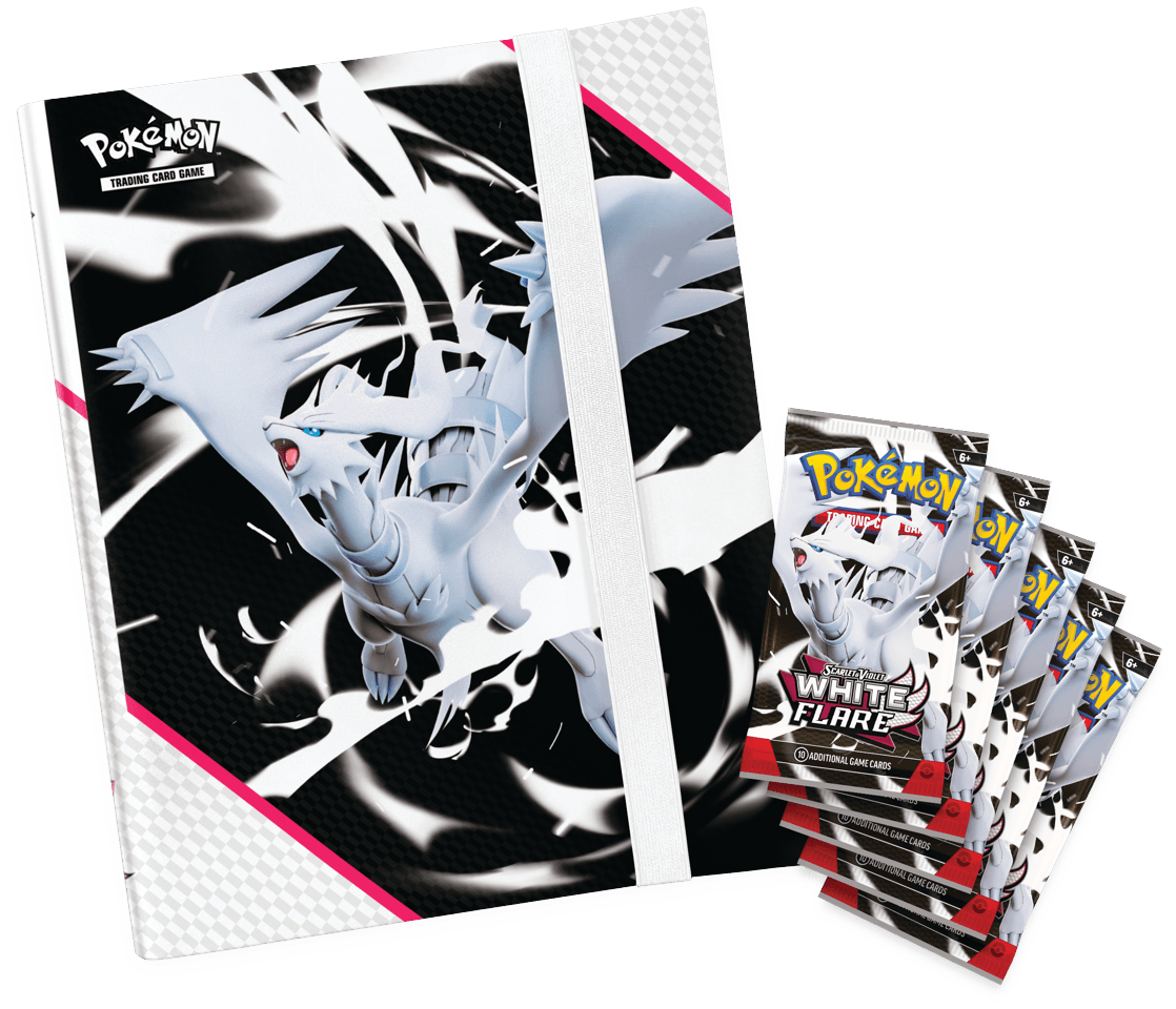 Pokémon TCG SV10.5 Black Bolt & White Flare Binder Collection
