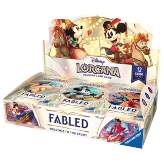 Disney Lorcana Fabled Booster Display