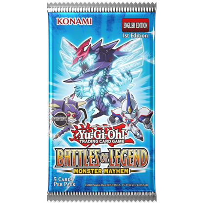 Yu-Gi-Oh! - Battles of Legend: Monster Mayhem 1st Edition Booster Pack