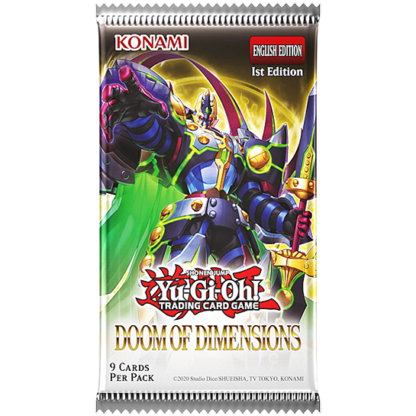 Yu-Gi-Oh! - Doom of Dimensions 1st Edition Booster Pack