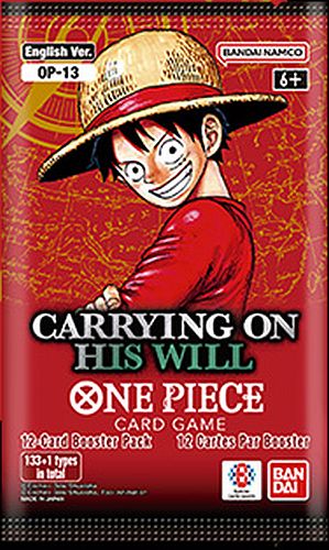 One Piece Card Game - Carrying On His Will (OP-13) Booster Pack