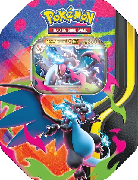 Pokémon TCG: Tin Spring ex 2026 Charizard X ex