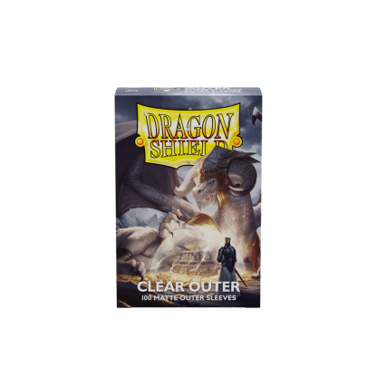 Dragon Shield - Clear - Matte Outer Sleeves