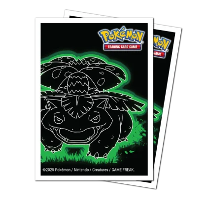 Neon Kanto 105ct APEX DECK PROTECTOR Sleeves Venusaur for Pokémon