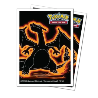 Neon Kanto 105ct APEX DECK PROTECTOR Sleeves Charizard for Pokémon