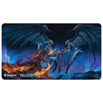 Magic: The Gathering - FINAL FANTASY Bahamut and Ifrit HOLOFOIL Playmat