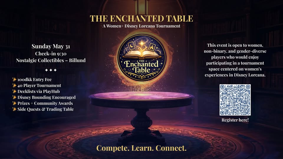 The Enchanted Table - A Women+ Disney Lorcana Tournament