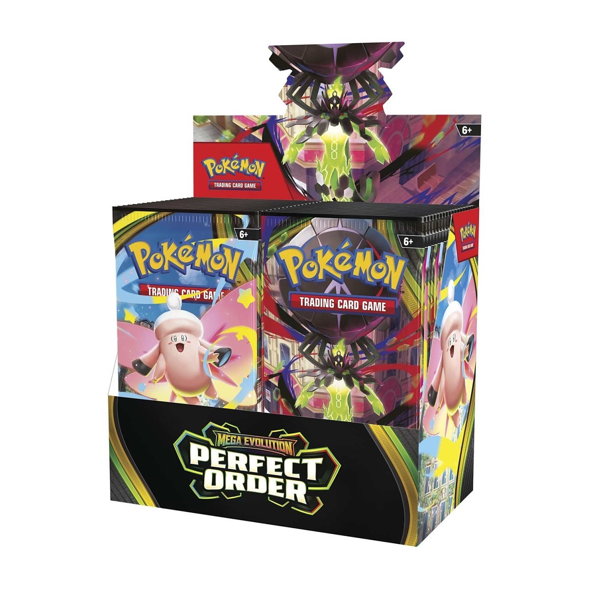 Pokémon TCG: Mega Evolution - Perfect Order Booster Display