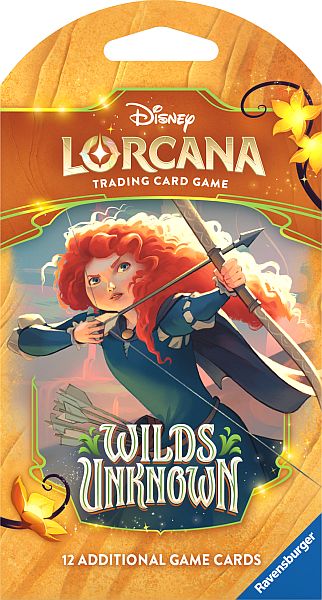 Disney Lorcana - Wilds Unknown (Set 12) - Sleeved Booster