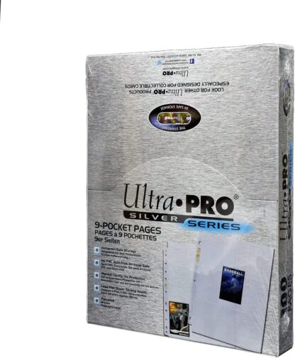 Ultra PRO Silver Series 9-Pocket 11-Hole Punch Pages