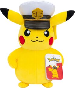 Captain Pikachu Plush - 20 cm