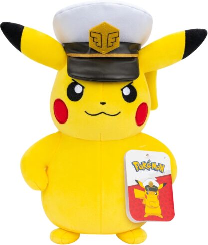 Captain Pikachu Plush - 20 cm