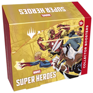 Magic: The Gathering | Marvel Super Heroes - Collector Booster Display