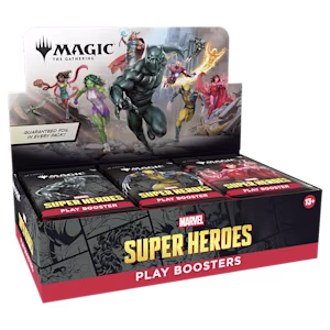Magic: The Gathering | Marvel Super Heroes - Play Booster Display
