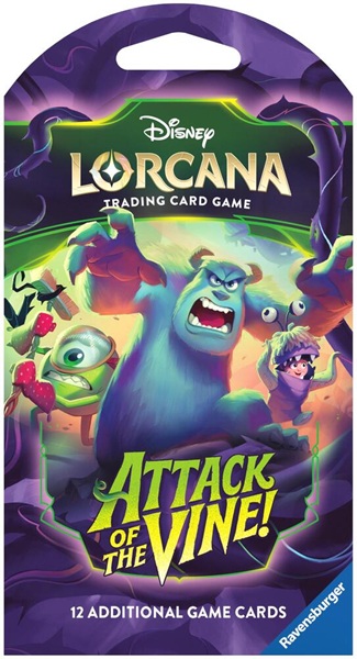 Disney Lorcana - Attack of the Vine! - Sleeved Booster