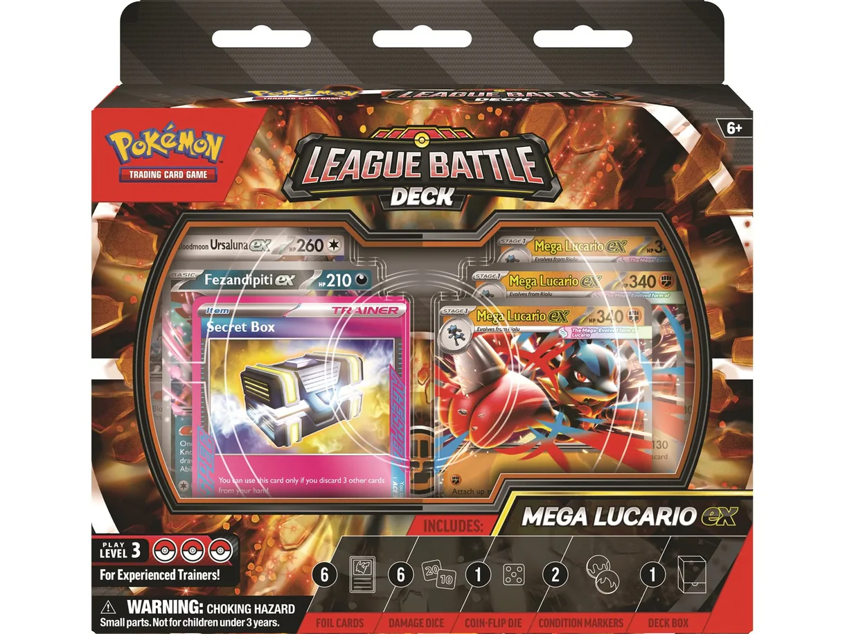 Pokémon TCG: Mega Lucario ex League Battle Deck