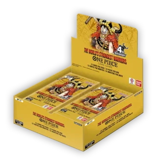 One Piece Card Game - THE WORLD’S STRONGEST WARRIORS - [OP-17] Booster Display